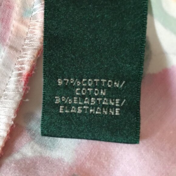 Ralph Lauren Floral Pattern Dress Sleeveless Size 8 - Picture 8 of 9